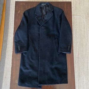 London Fog wool blend topcoat